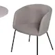 Spisegruppe Venture Home Bianca Rund med 4 Bergen Stoler Polyester