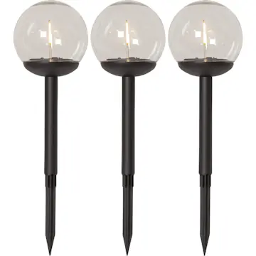 Solcellepullert Star Trading 3pk Solc Dek Globe Gang