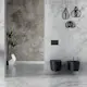 Toalettpaket LH Elba med WC-fixtur och Spolplatta