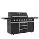 Gassgrill Metalcraft New Orleans Blackline med Varmeluftfunksjon