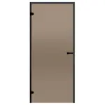 Badstudør Harvia Black Line Bronse 7x19