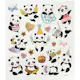 Klistremerker Creativ Company Panda 15x16,5 cm