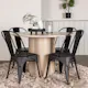 Spisegruppe Venture Home Olivia Natur med 4 Tempe Stoler