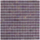 Glasmosaik Arredo Lila/Guld 2x2 cm