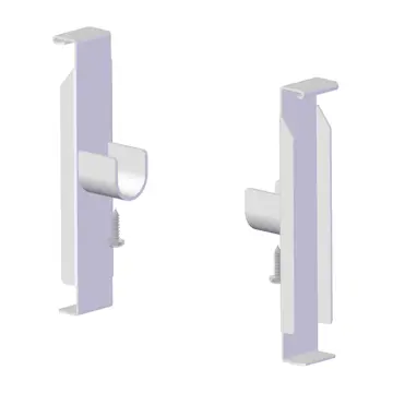 Feste for Garderobestang Lundbergs Wide Stativ Hvit 2-Pk