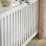 Radiatorskjuler Lundbergs Elsa Hvit