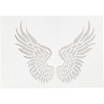 Sjablong Creativ Company Stensil Vinger A4 210x297 mm 1 stk