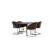Spisegruppe Venture Home Kaseidon med 4 stk Evening Stoler