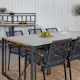 Spisegruppe Venture Home Texas med Deni Stoler