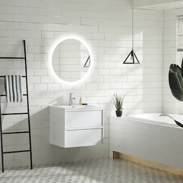 Servantskap Bathlife Rus Hvit Eik