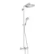 Takdusjsett Hansgrohe Croma Select S 280 Air 1jet Showerpipe med Badekarbatteri