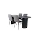 Spisegruppe Venture Home Bianca med 4 Walerina Stoler