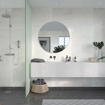 Baderomspanel Fibo 2273-6060 S White Marble