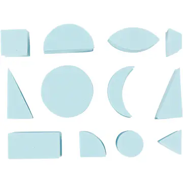 Mosgummistempler Creativ Company 15-30 mm 12-Pk