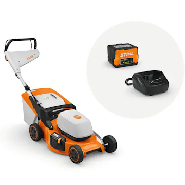 Gressklipper STIHL RMA 253.3 T Med Batteri og Lader