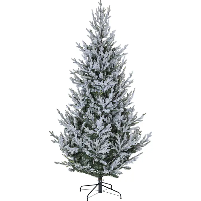 Juletre Star Trading Uppsala Snow