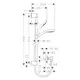 Duschset Hansgrohe Croma Select E Vario Kombipaket