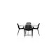 Spisegruppe Venture Home Hamden Ø80 cm med 4 Baltimore Stoler