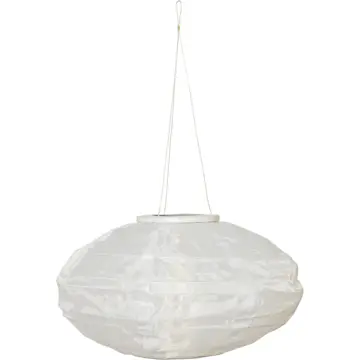 Solcelledekorasjon Star Trading Festival 35 cm Hvit