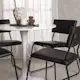 Spisegruppe Venture Home Hamden Ø80 cm med 4 Kenth Stoler