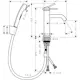 Servantbatteri Hansgrohe Tecturis S 110 med Bidethånddusj og Dusjslange