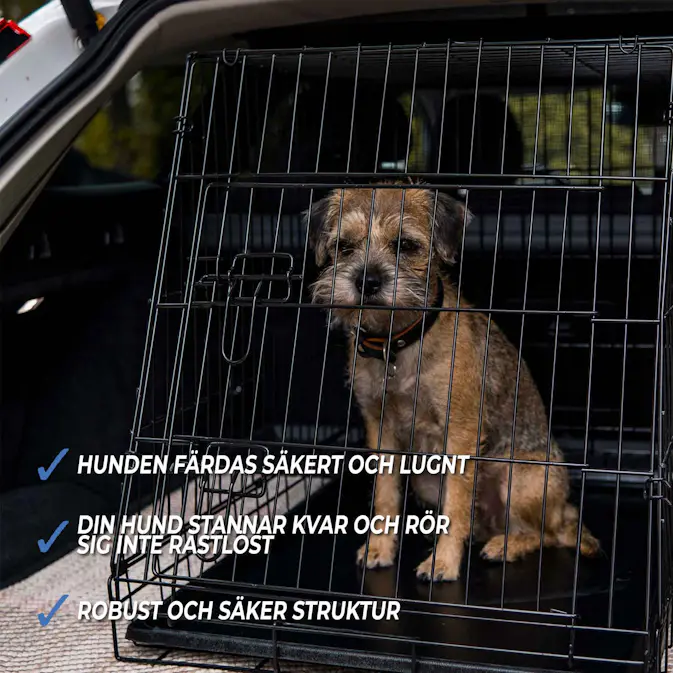 Hundebur Trekker Halvkombi L