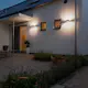Vegglampe Gnosjö Konstsmide Rovigo 5W High Power LED Mørk Grå