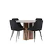 Spisegruppe Venture Home Olivia Ø110 med 4 stk Night Stoler