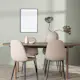Spisegruppe Venture Home Andy med 4 Polar Stoler