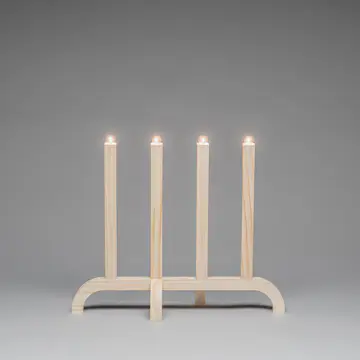 Adventstake Gnosjö Konstsmide 4L Tre