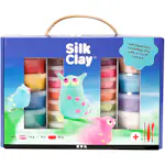 Materiellsett Creativ Company Silk Clay Gaveeske Ass Farger 1 Sett