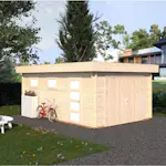 Garasje Palmako Rasmus 19 m2 med Dobbel Treport