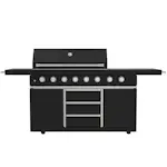 Gassgrill Metalcraft New Orleans Blackline med Varmeluftfunksjon