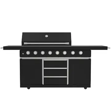 Gassgrill Metalcraft New Orleans Blackline med Varmeluftfunksjon