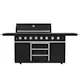 Gassgrill Metalcraft New Orleans Blackline med Varmeluftfunksjon