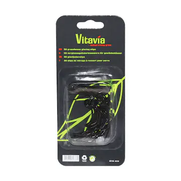 Glassclips Vitavia Sort 20 stk