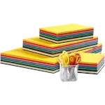 Kreativ Kartong Creativ Company og Barnesakser Ass Farger A3 A4 A5 A6 180 g 1 Sett