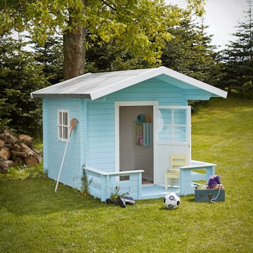 Lekestue 182 x 161 cm + 72 cm Terrasse Ubehandlet inkl. Takpapp