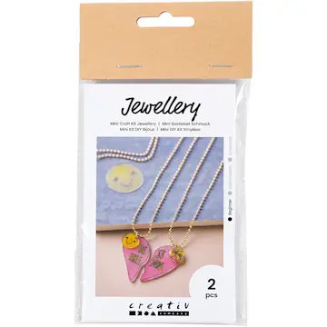 Smykker Creativ Company Mini DIY Kit Vennskapssmykke i Krympeplast