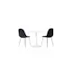 Spisegruppe Venture Home Hamden Ø80 cm med 2 stk Polar Stoler