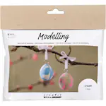 Hobbysett Creativ Company Mini DIY Kit Modellering Marmorerte Egg