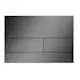 Spolknapp TECE Square PVD-Belagd Extra Platt Design