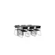 Spisegruppe furniture/fashion Stone med 6 Kenth Stoler