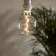 LED-Lampe Star Trading E27 G95 Utendørs Belysning PC Cover Filament 2200K