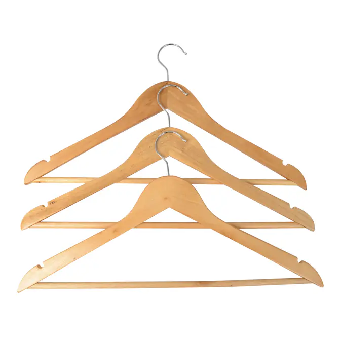 Kleshenger Home it med Buksestang og Sliss 3-pk