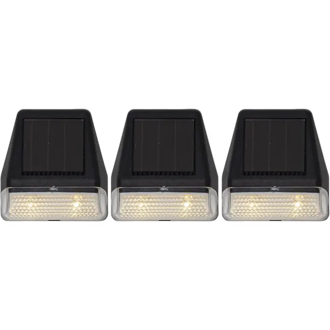 Solcelle-vegglykt Star Trading Wally Mini 3-pk