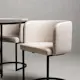 Spisegruppe furniture/fashion Stone Ø120 cm med 4 Simrishamn Stoler