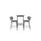 Spisegruppe Venture Home Rax med 4 stk Bell Stoler