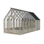 Drivhus Palmako Emilia 13,1 m² (inv. 8,2+4,0 m²)