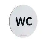WC-skilt Smedbo FS958 Rustfri